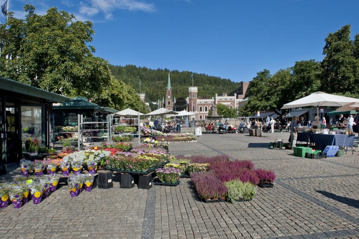 Bragernes torg Galleribilde
