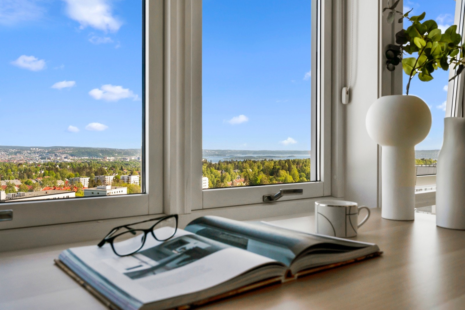 Fantastisk utsikt til arbeidet. Galleribilde