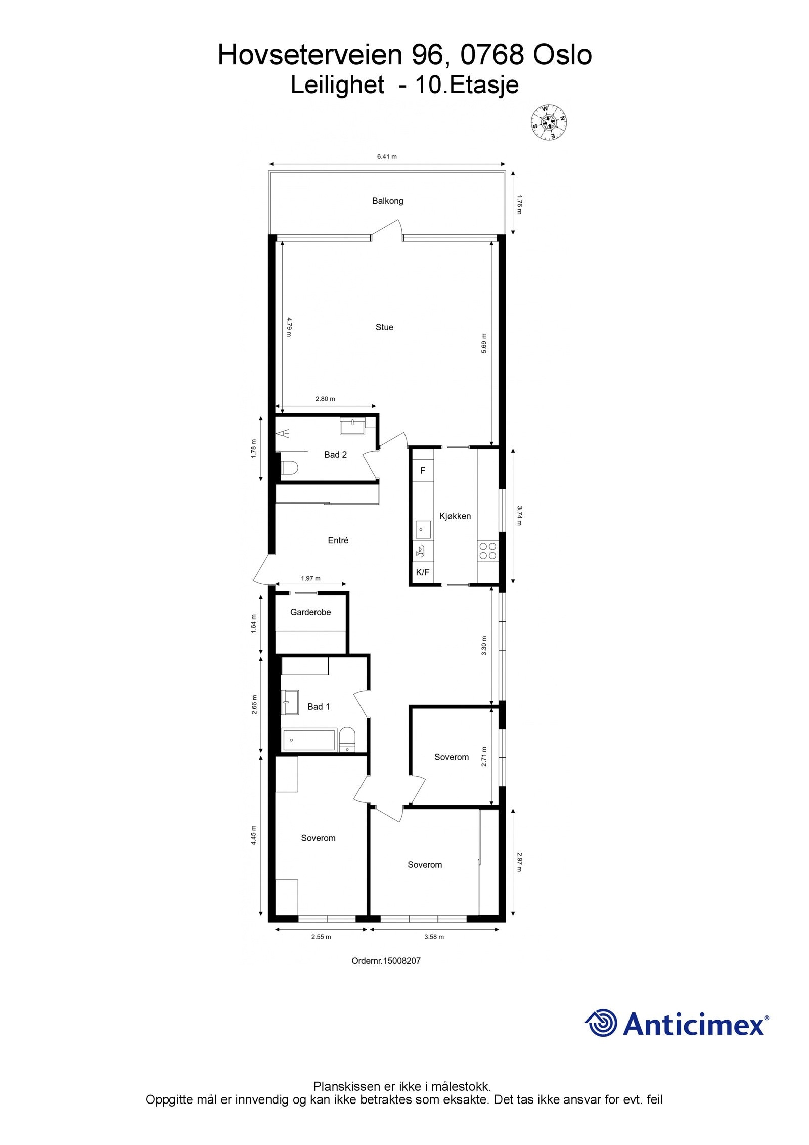 Planskisse. Galleribilde