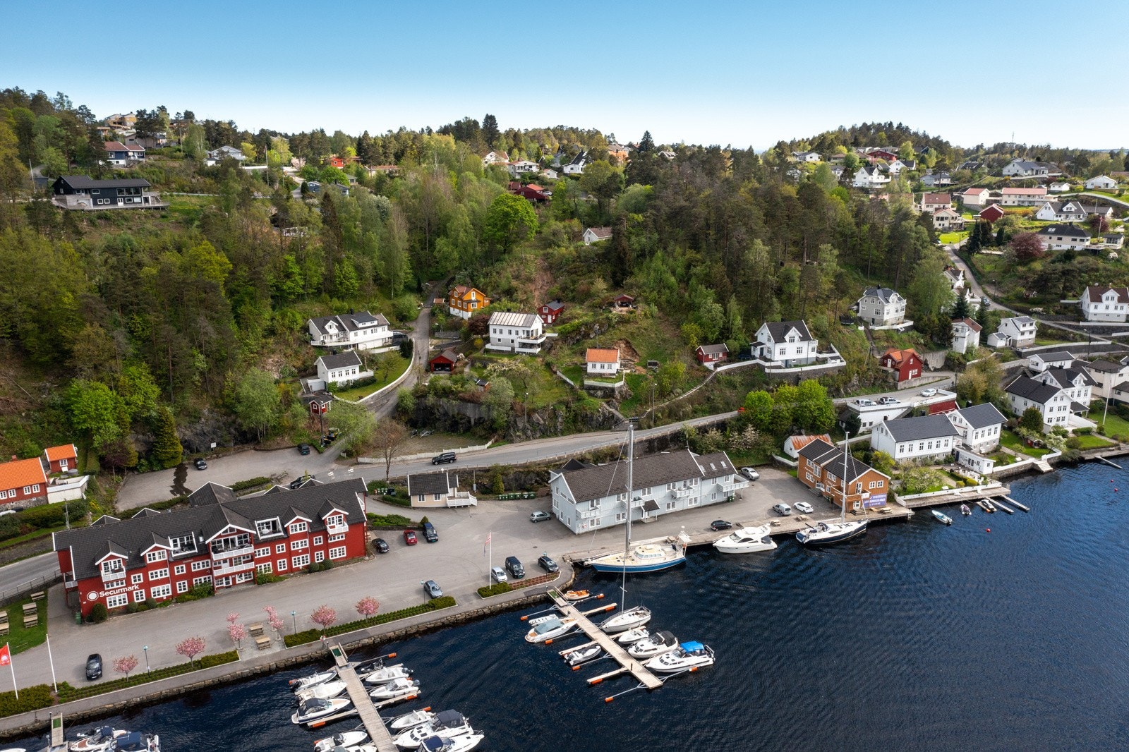 Hyggelige vikaveien rett nedenfor Galleribilde