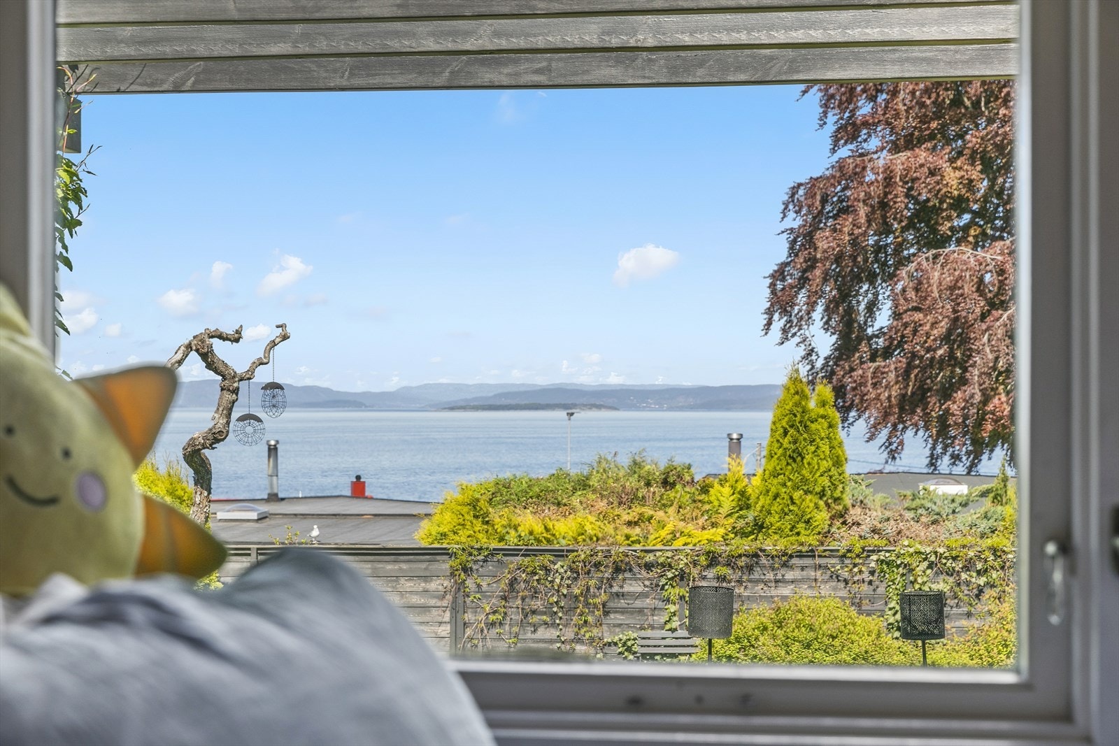 utsikt fra soverom Galleribilde
