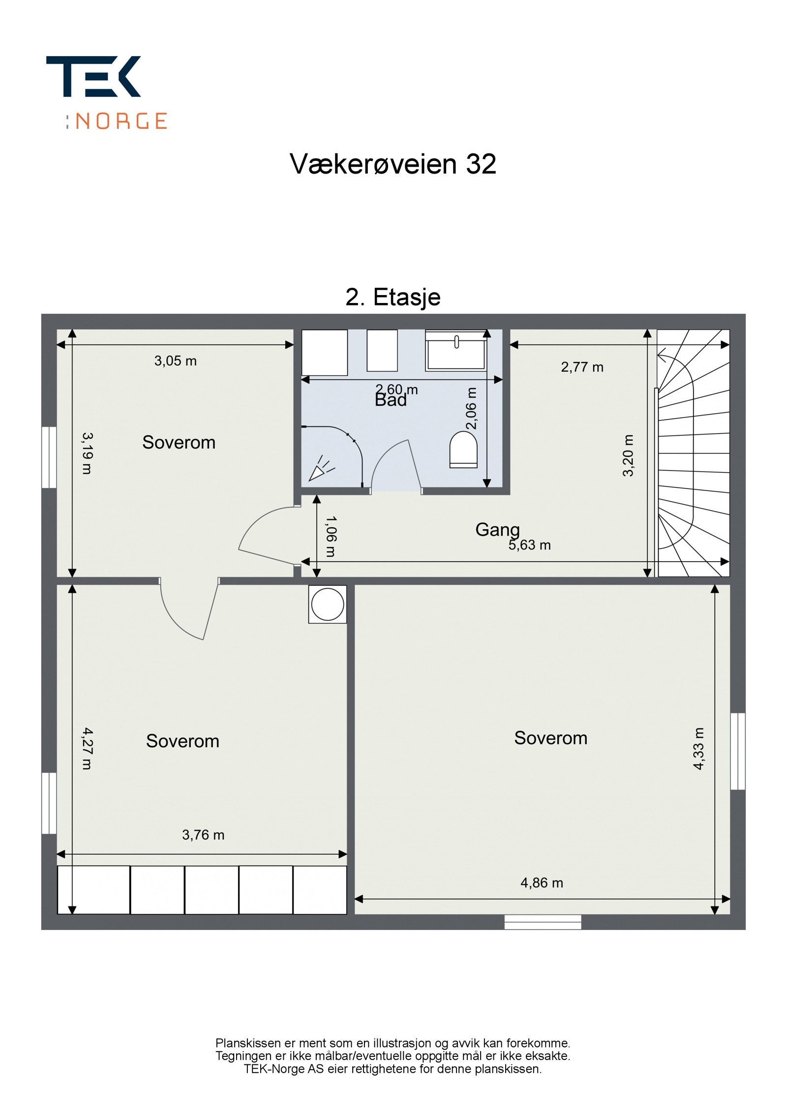Planløsning enebolig Galleribilde