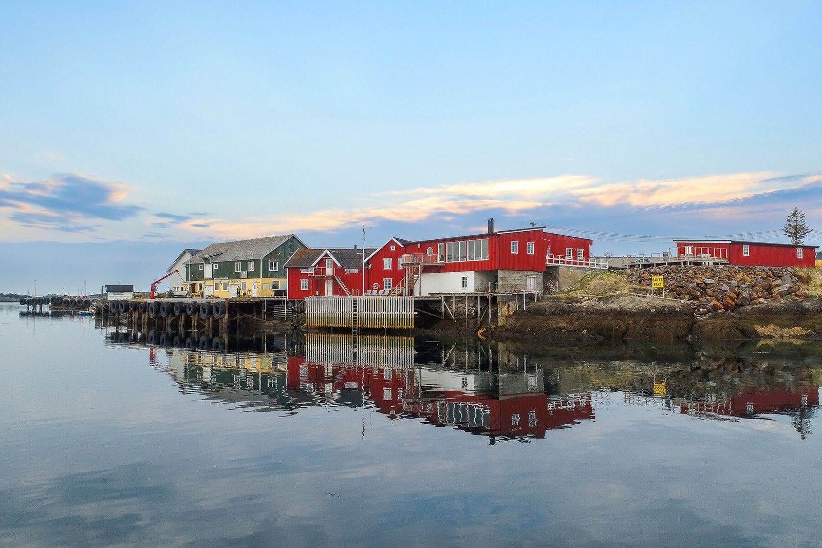 Stort kaianlegg Galleribilde