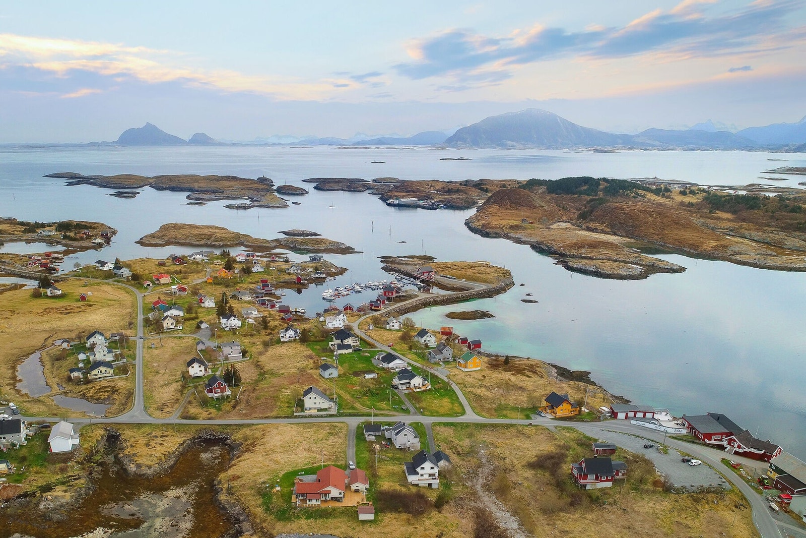 Dronebilde Galleribilde
