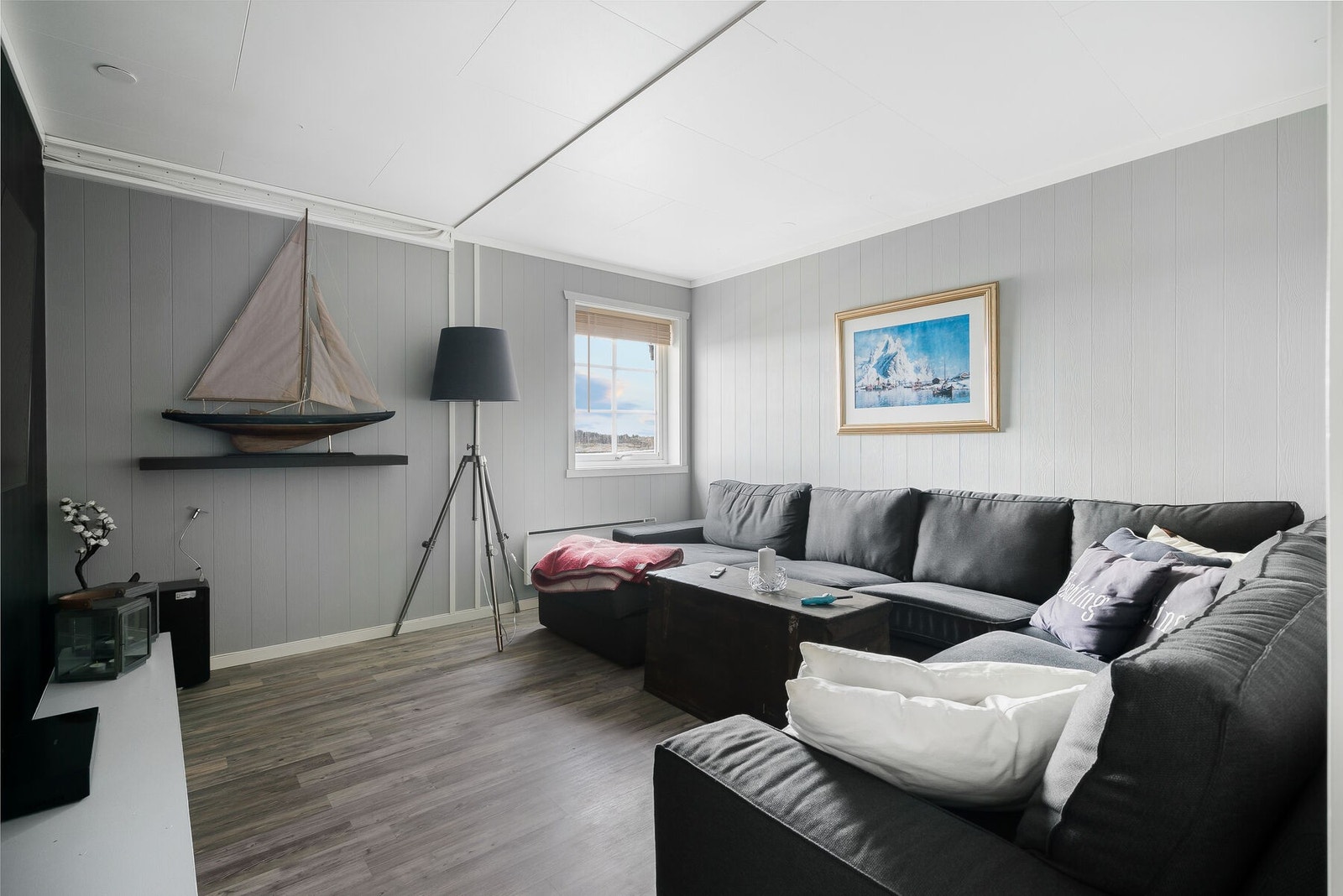 TV stue/soverom Galleribilde