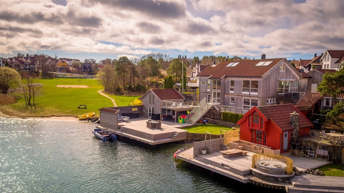 Eiendommen ligger like ved friområde Galleribilde