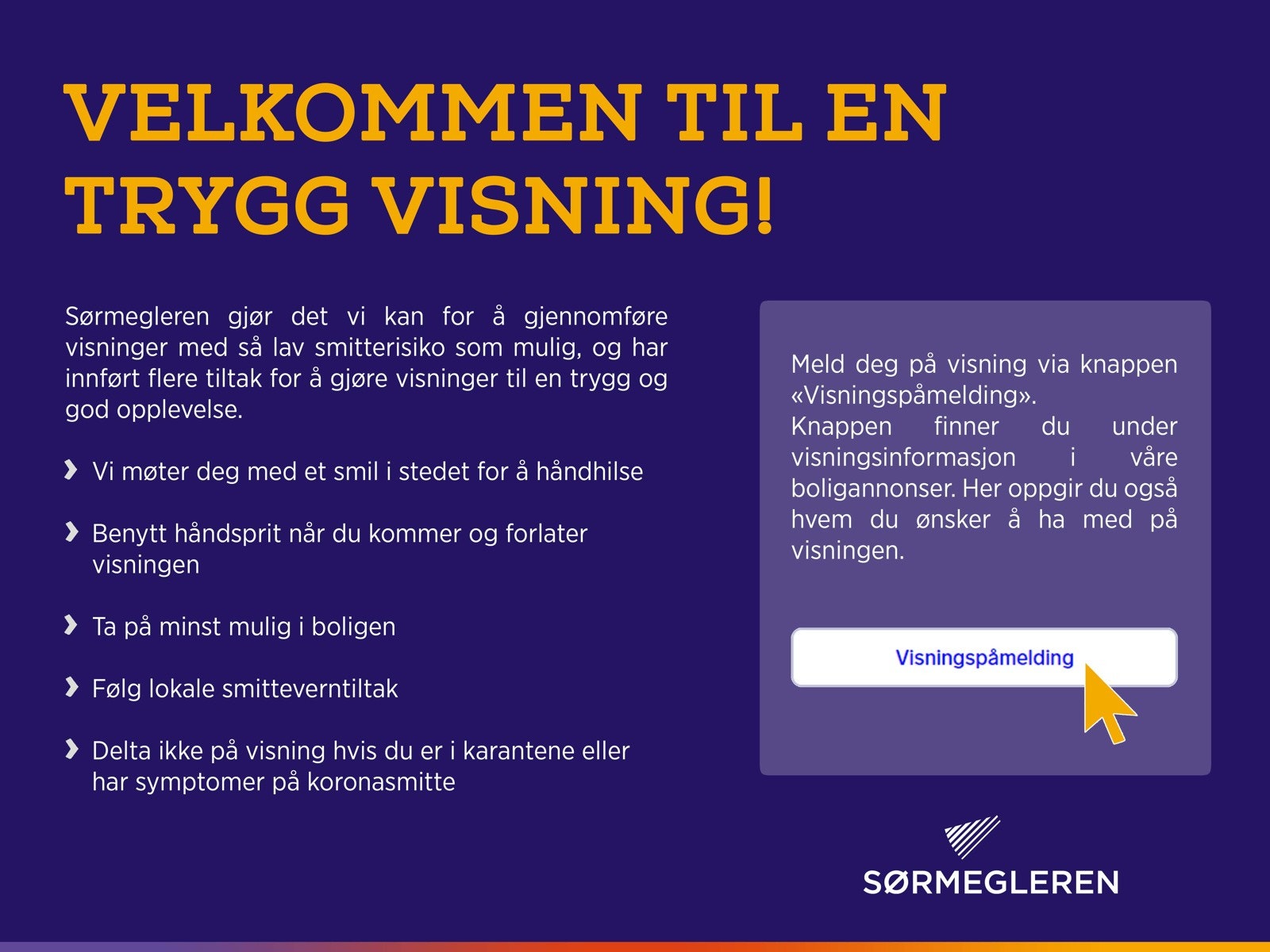 Velkommen til en trygg visning Galleribilde