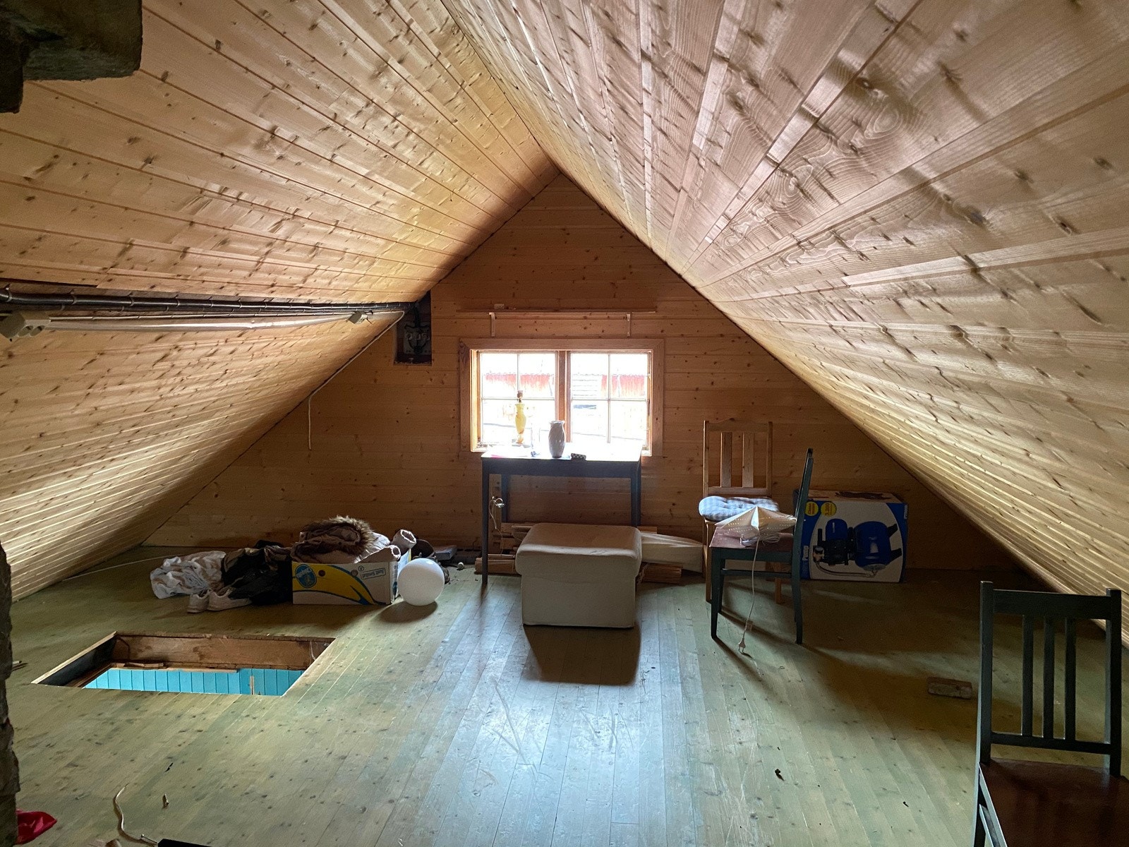 Loftstue Galleribilde