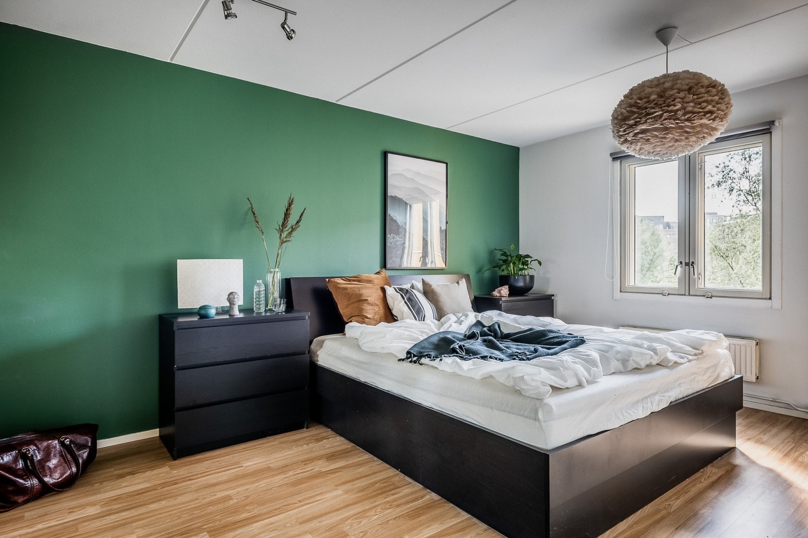 Særdeles romslig hovedsoverom. Galleribilde