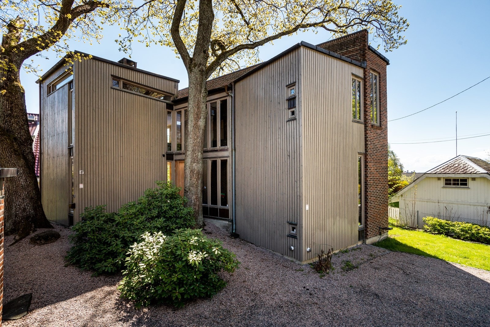 En eksepsjonell Villa - tegnet av Per Olaf Fjeld. Galleribilde