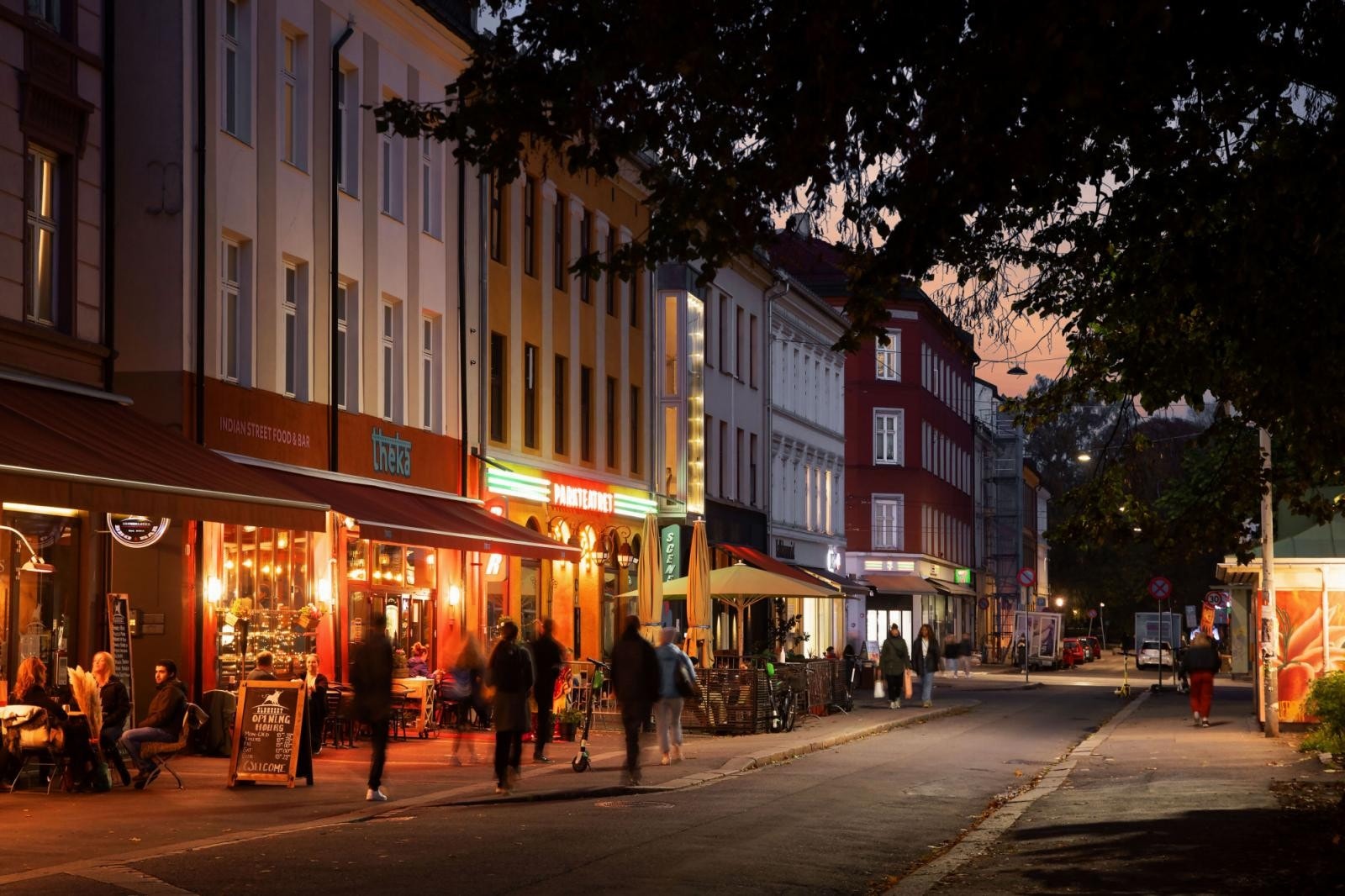 Nærområde: Kort gangavstand til flere populære serveringssteder Galleribilde
