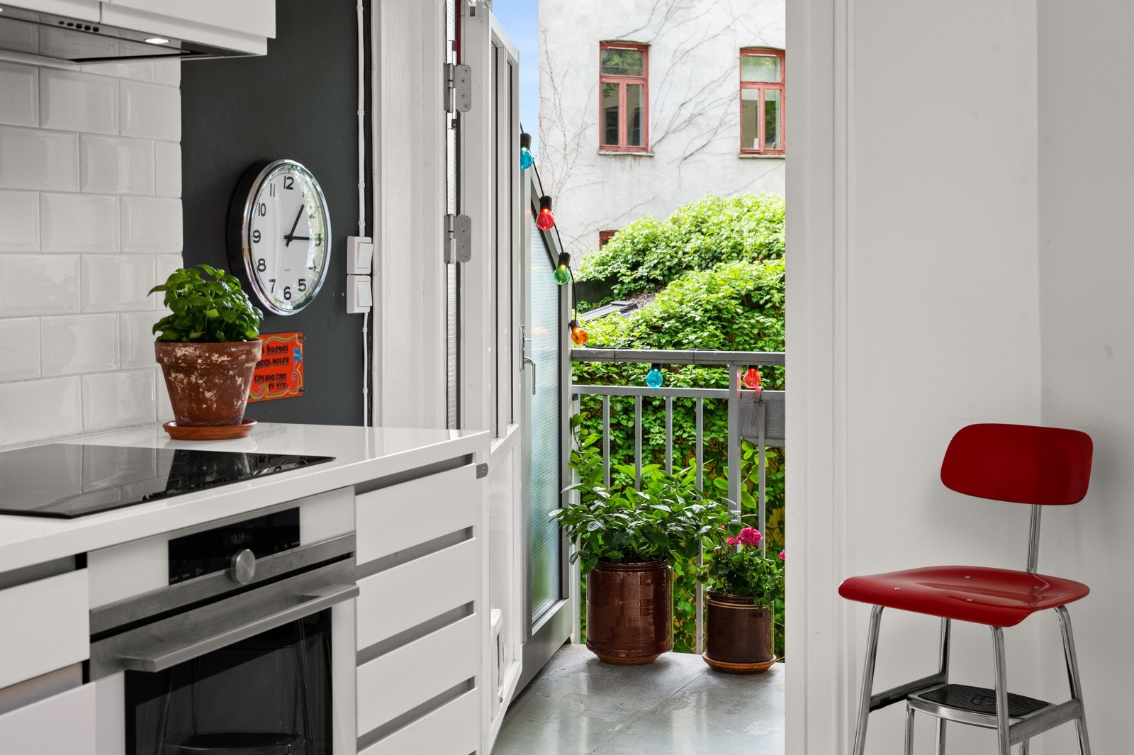 Utgang til vestvendt balkong Galleribilde