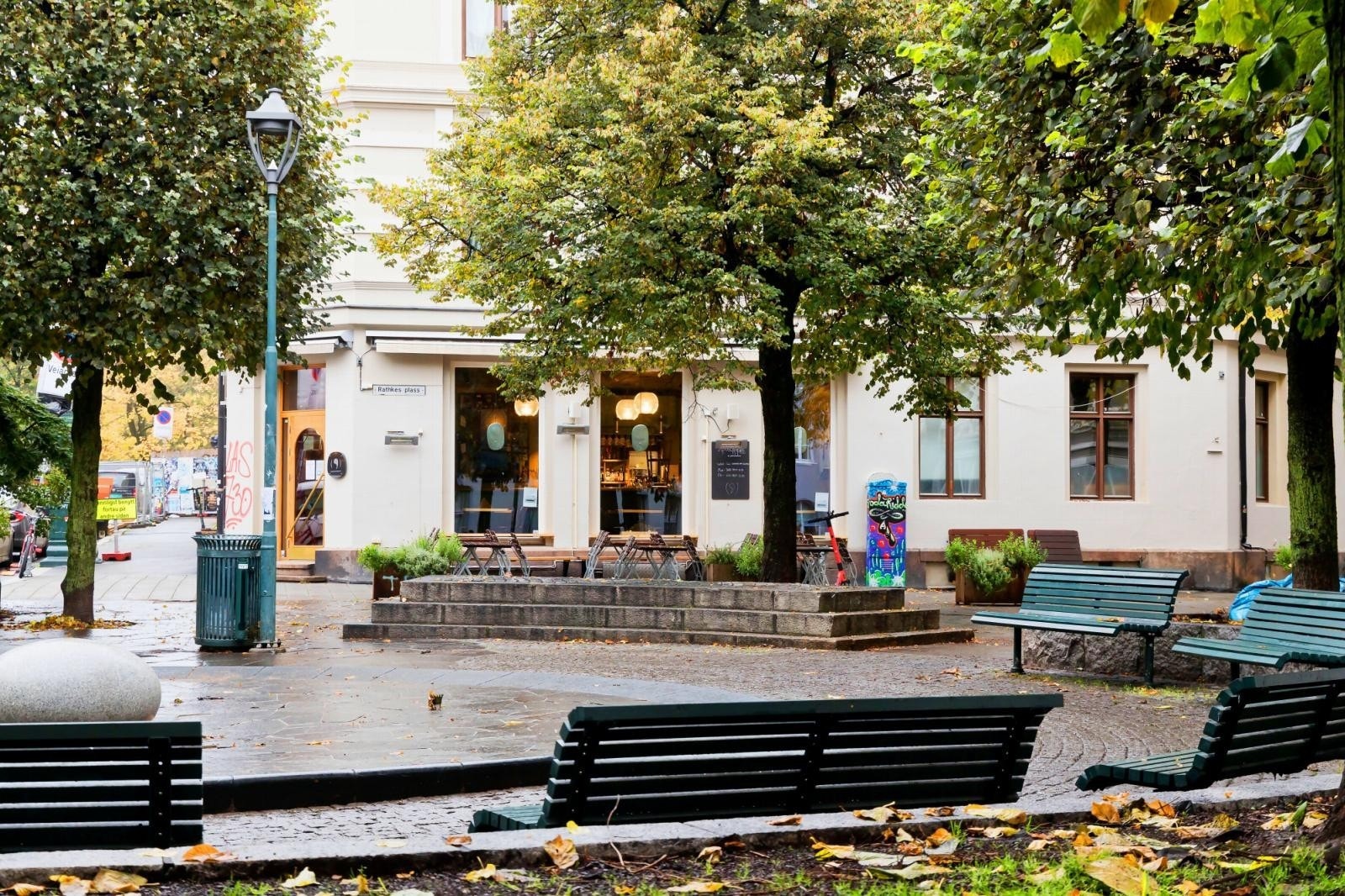Nærområde: Kort gangavstand nyåpnet restaurant i Rathkes gate Galleribilde