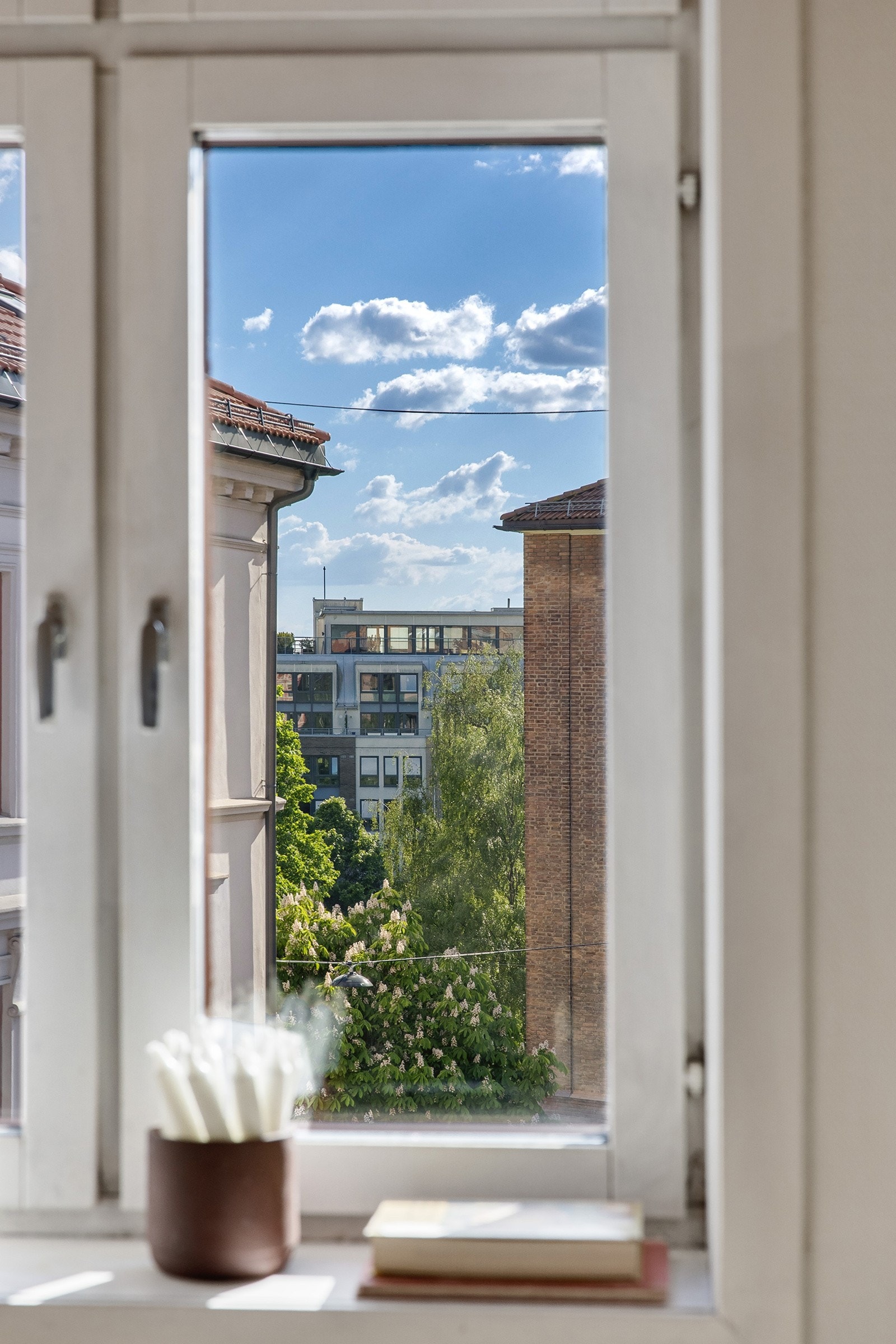 Vinduene har et åpent og luftig utsyn. Galleribilde