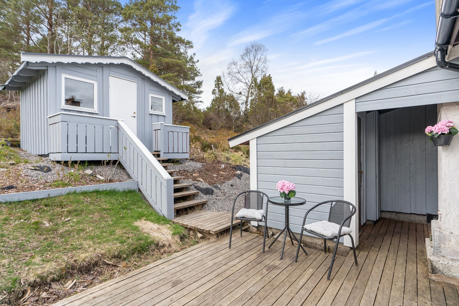 Eiendommen er pent opparbeidet Galleribilde