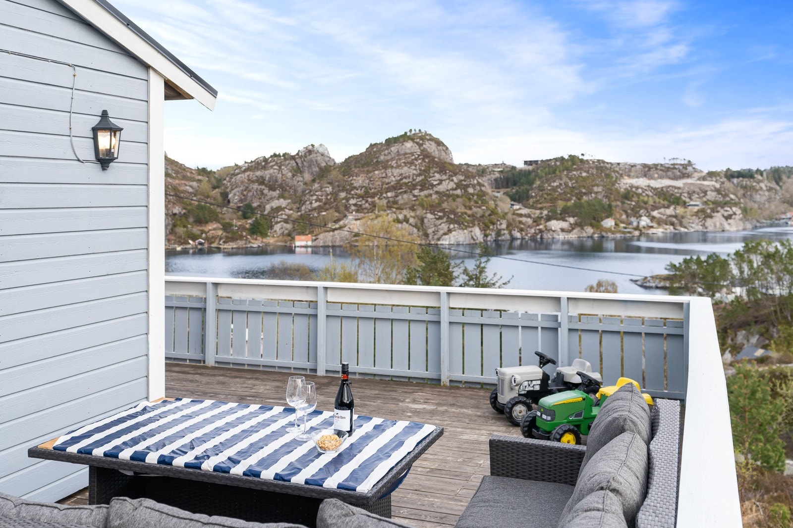 Nydelig utsikt over Trengereidpollen Galleribilde