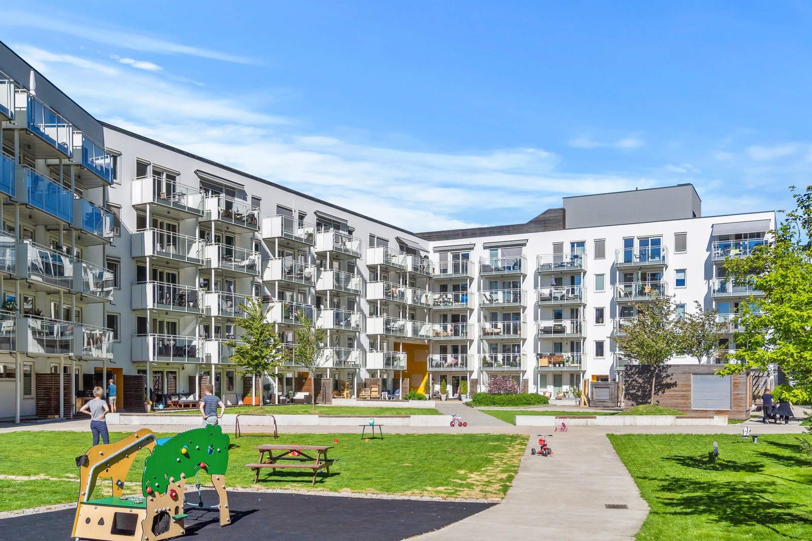 Her finner du lekeapparater for de minste. Galleribilde