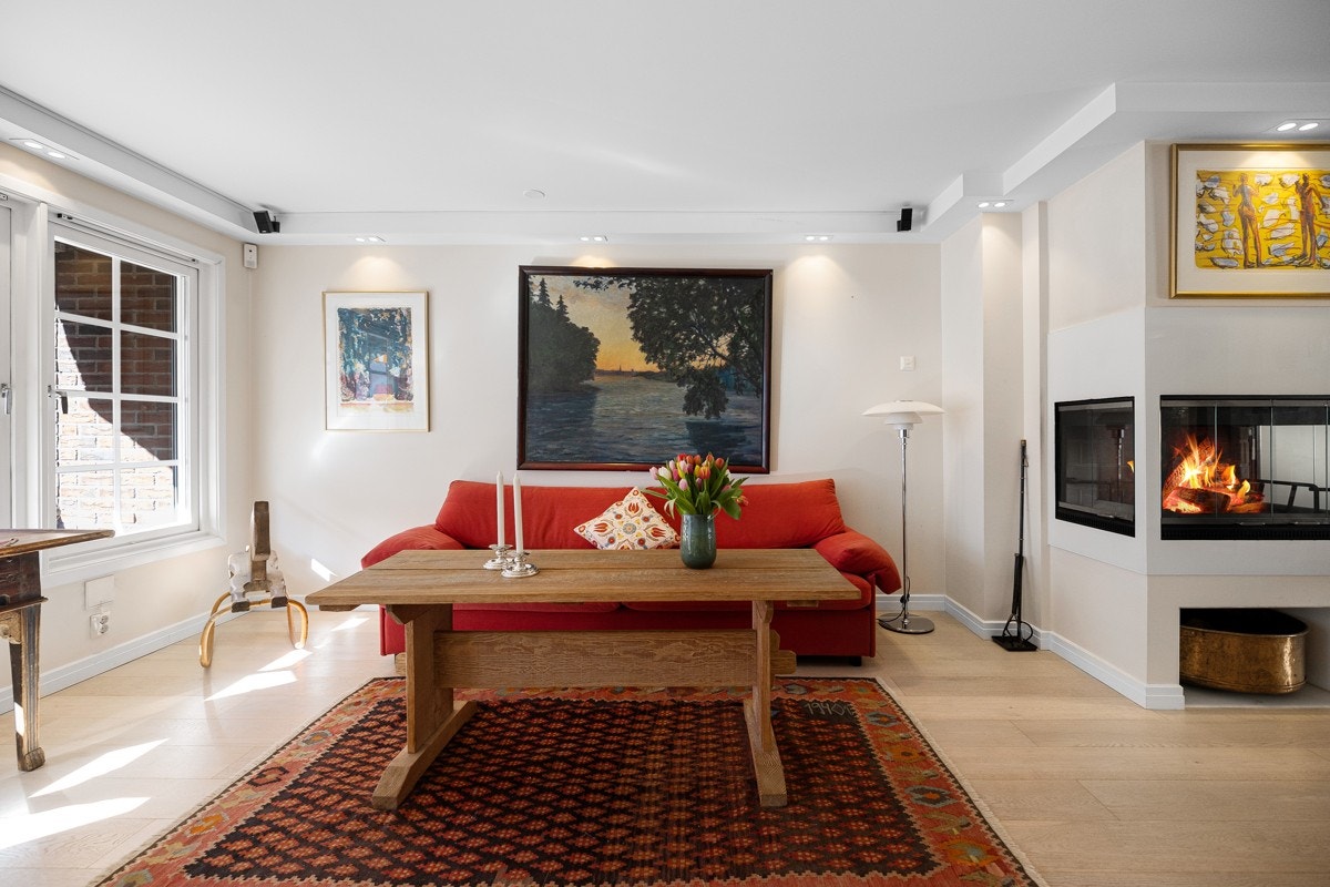 Her er alt lagt til rette for sosiale sammenkomster, familiekvelder og avkobling. Galleribilde