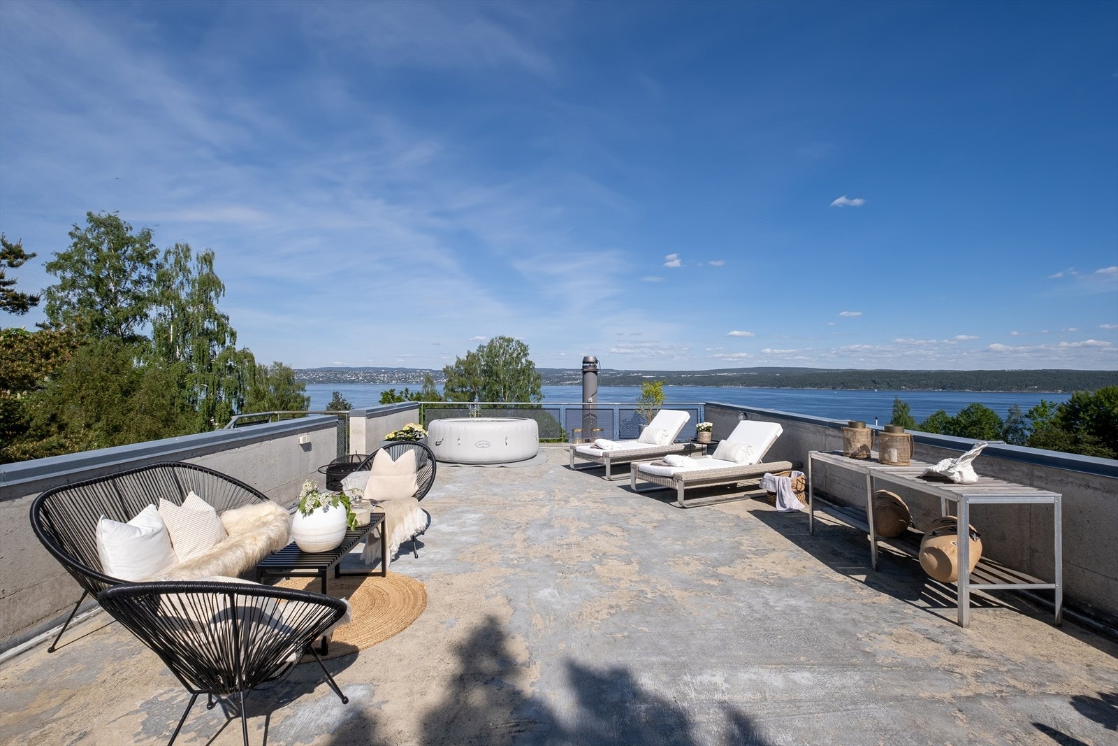 Fantastisk takterrasse på hele 73 m² Galleribilde