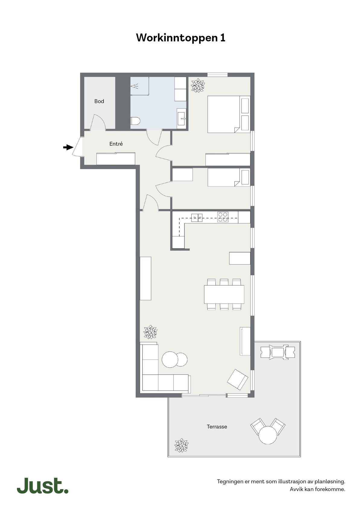 Planskisse 2D
