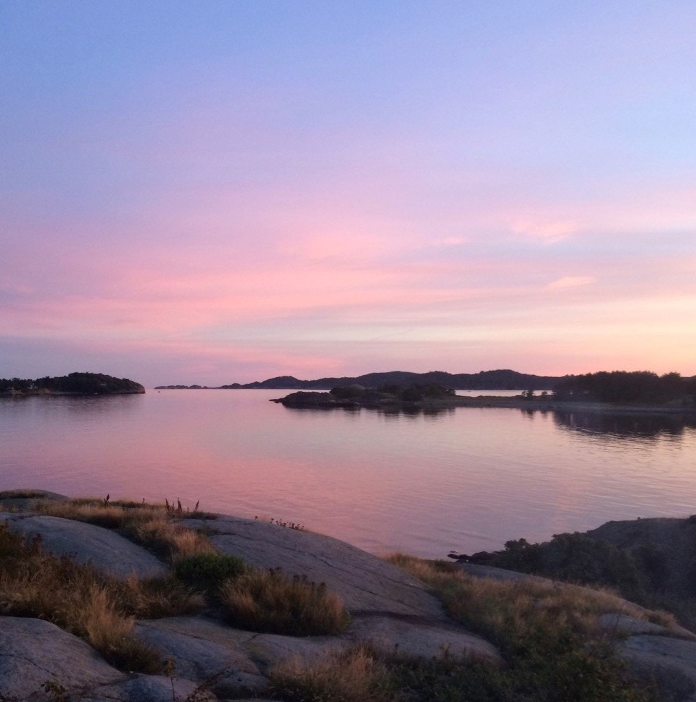 Solnedgang Galleribilde