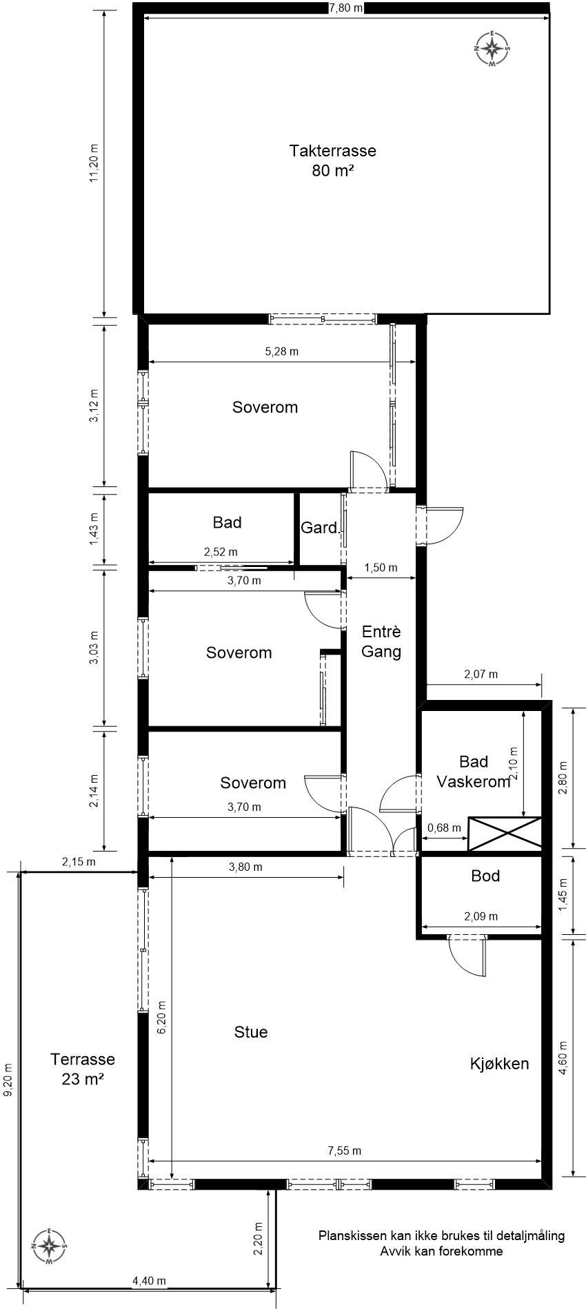 Plantegning. Galleribilde