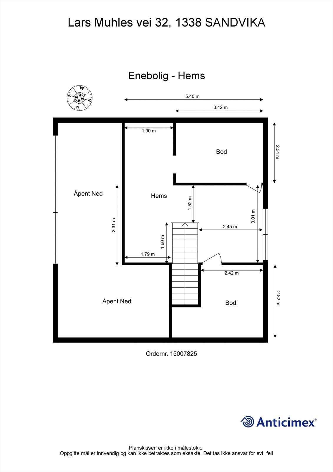 Plantegning hems Galleribilde