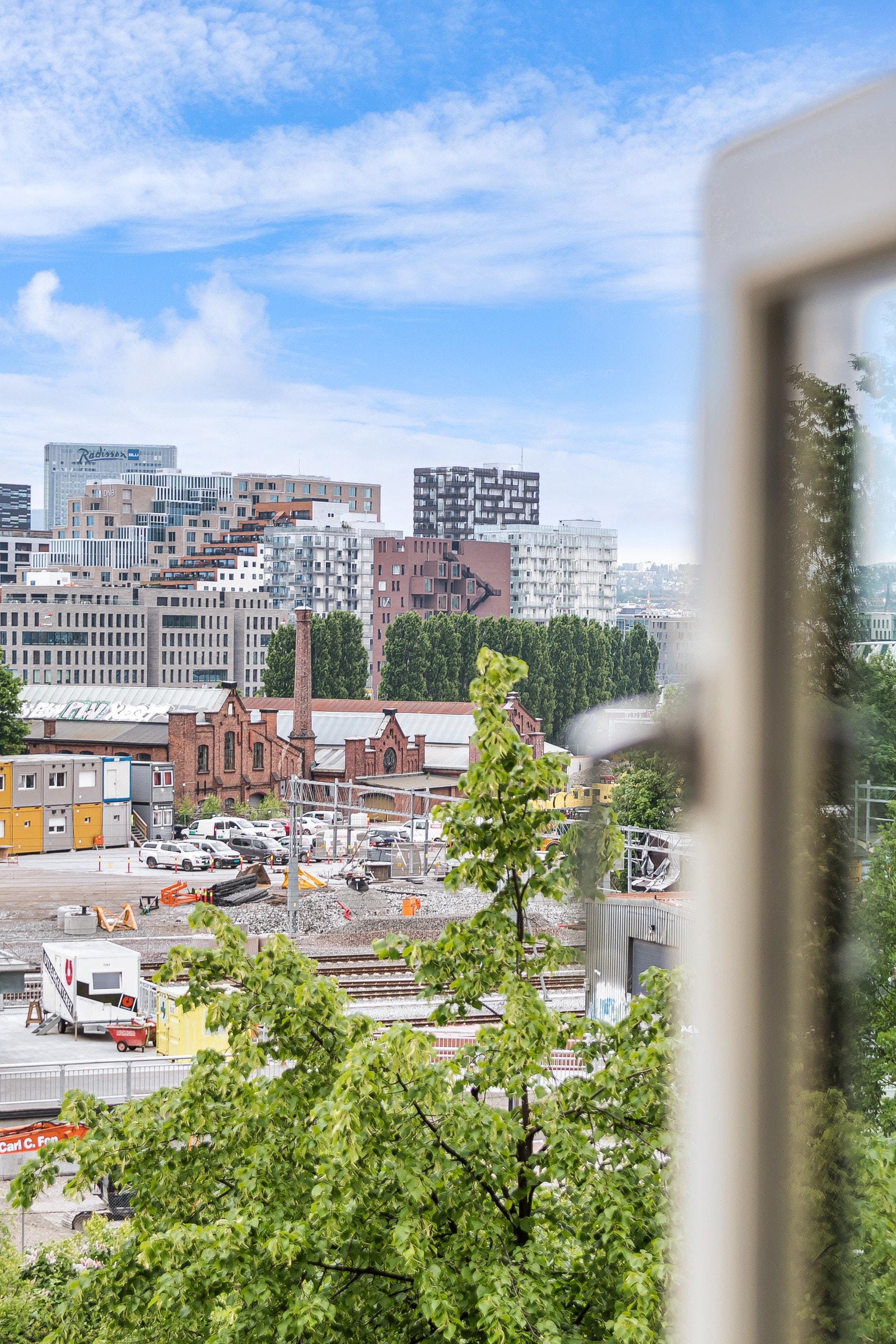 Det er flott utsikt mot Barcode fra alle vinduer. Galleribilde