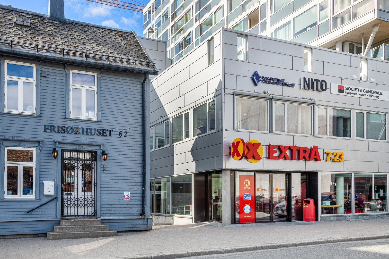 En perfekt leilighet for deg som trives i byen og ønsker å ha alt i umiddelbar nærhet!