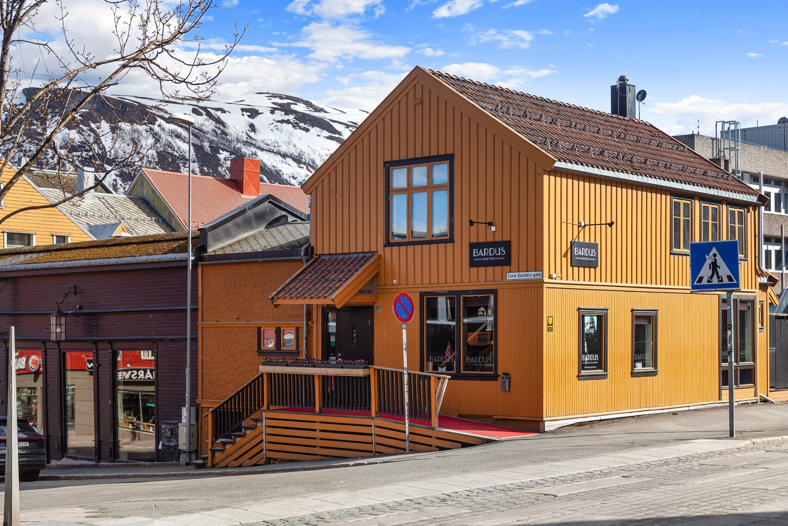 Mange caféer og restauranter finner du i sentrum