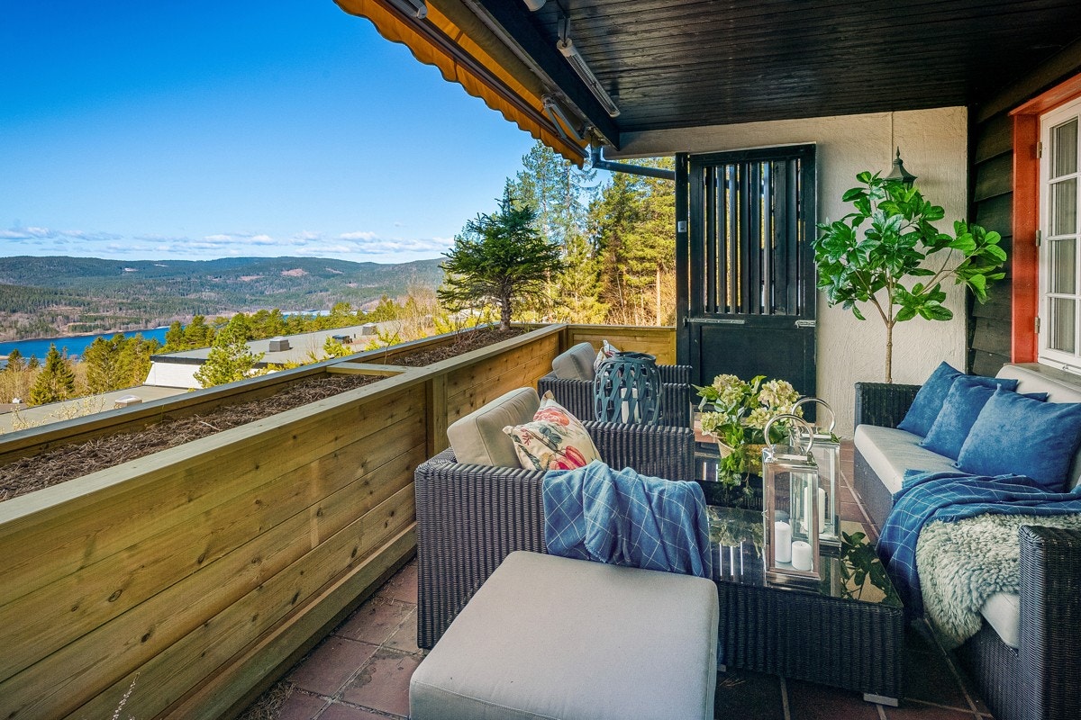 Vidstrakt utsikt i alle retninger Galleribilde