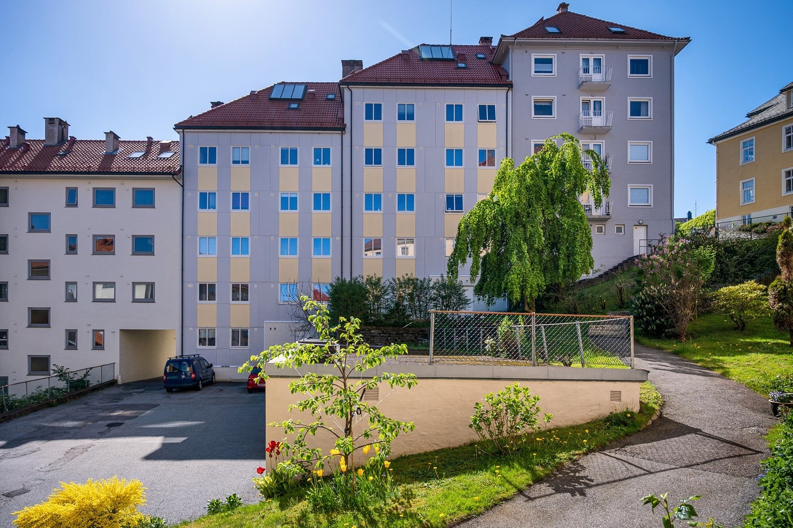 Baksiden av bygget Galleribilde