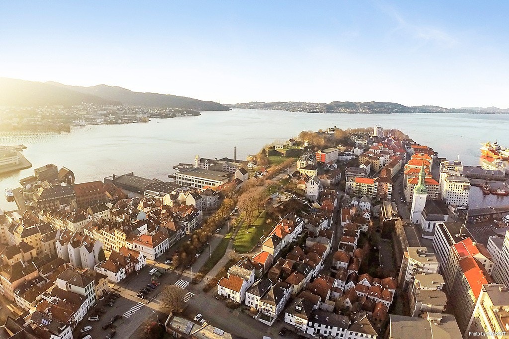 Oversiktsbilde Nordnes. Galleribilde