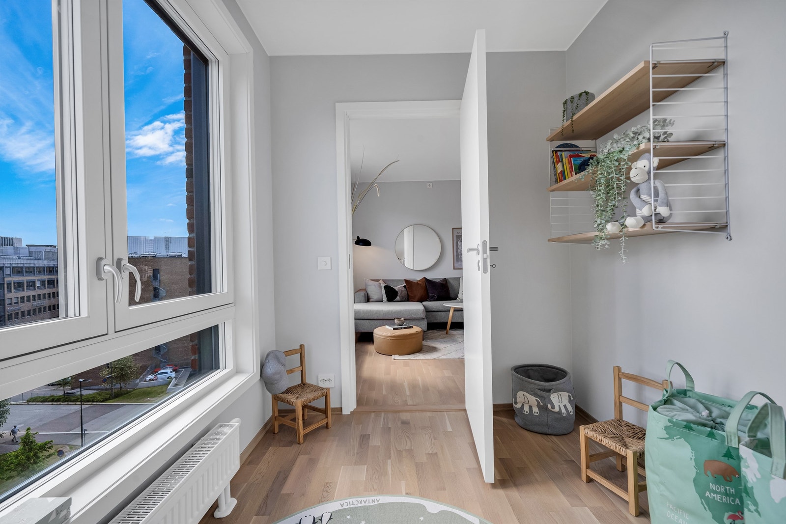 Passer selvsagt også godt som gjesterom eller kontor Galleribilde