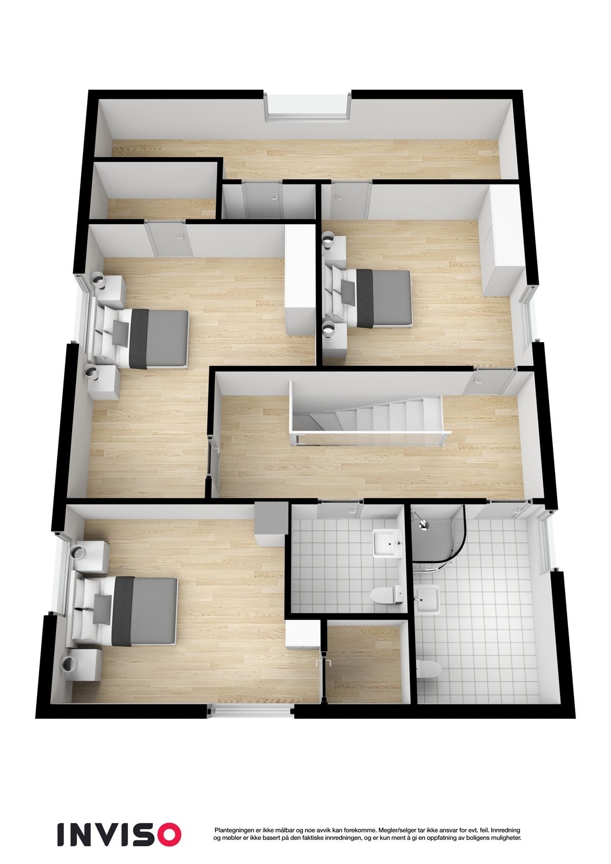 Sidebygningen planløsning 2. etasje Galleribilde