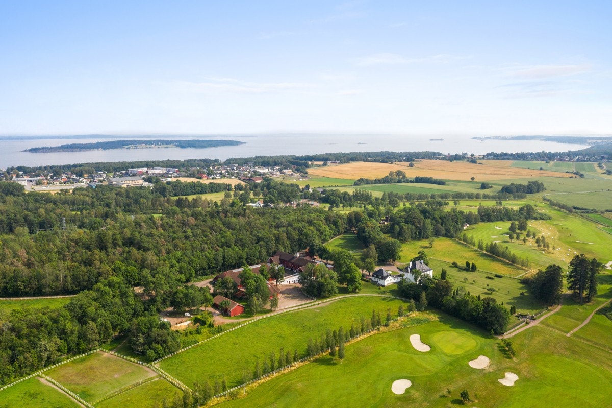 Horten by i bakgrunnen Galleribilde