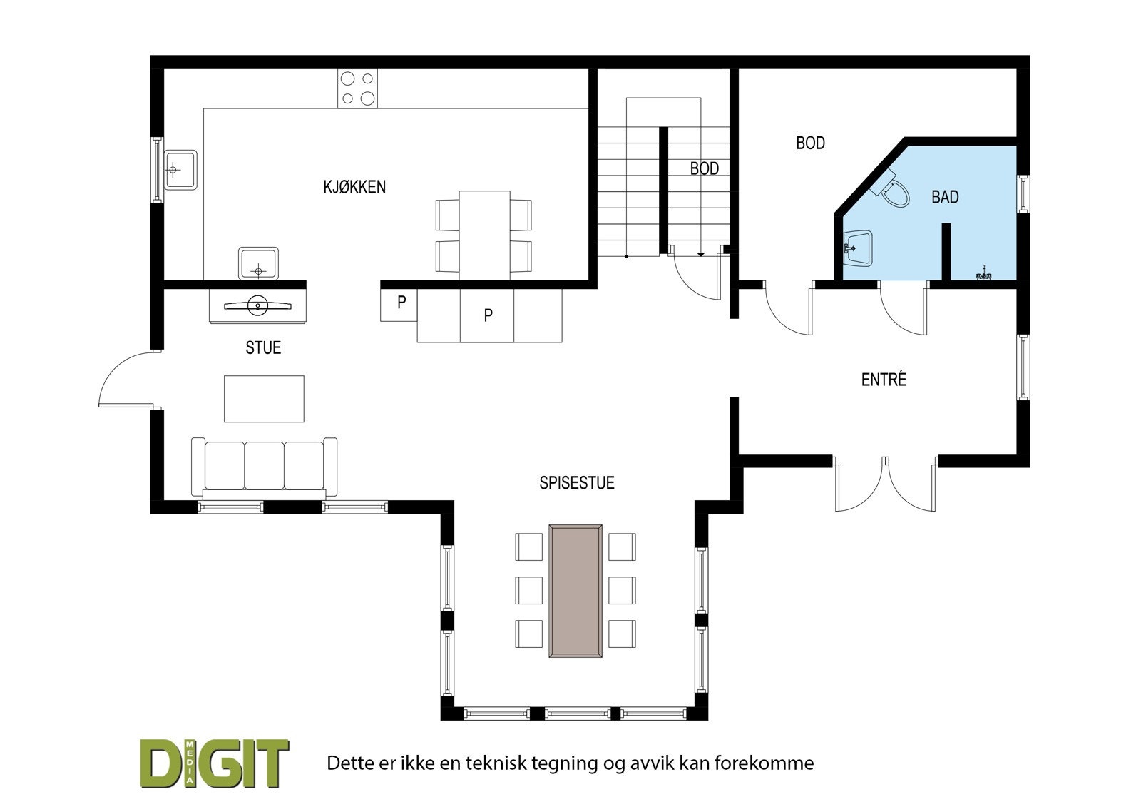 Undereetasje Galleribilde