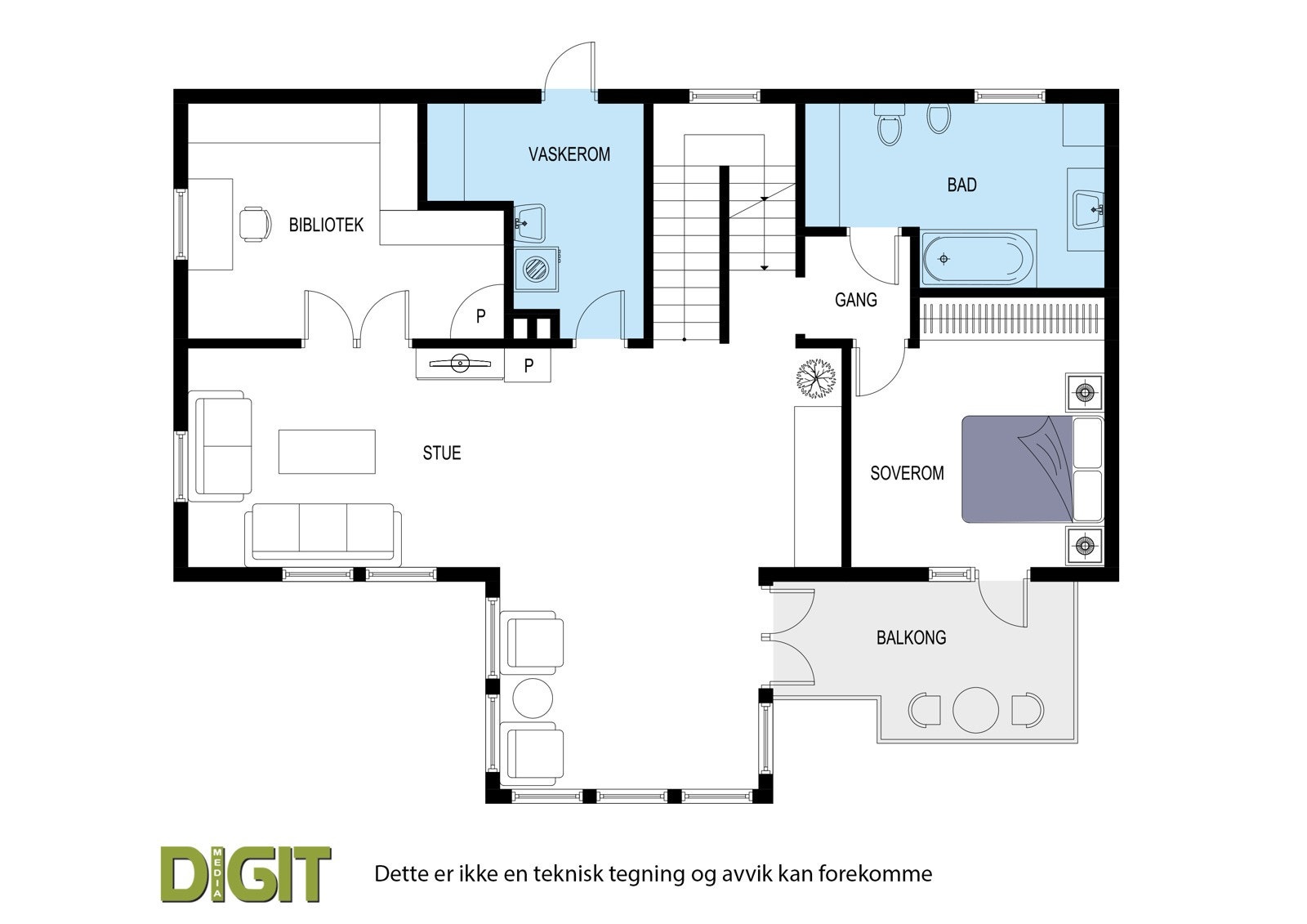 1 etasje Galleribilde