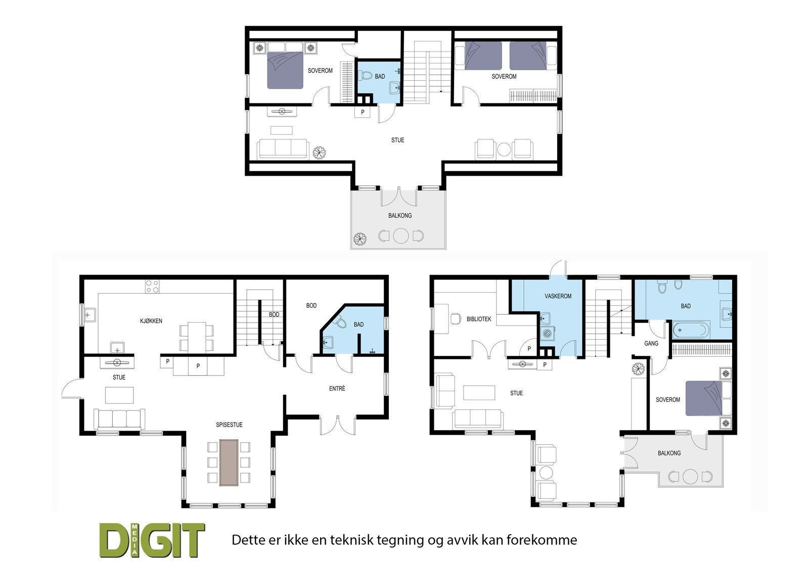 Plantegninger Galleribilde