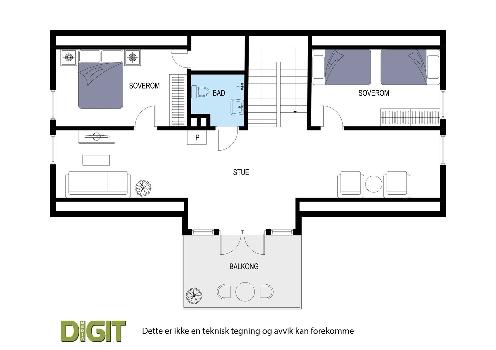 2 etasje Galleribilde