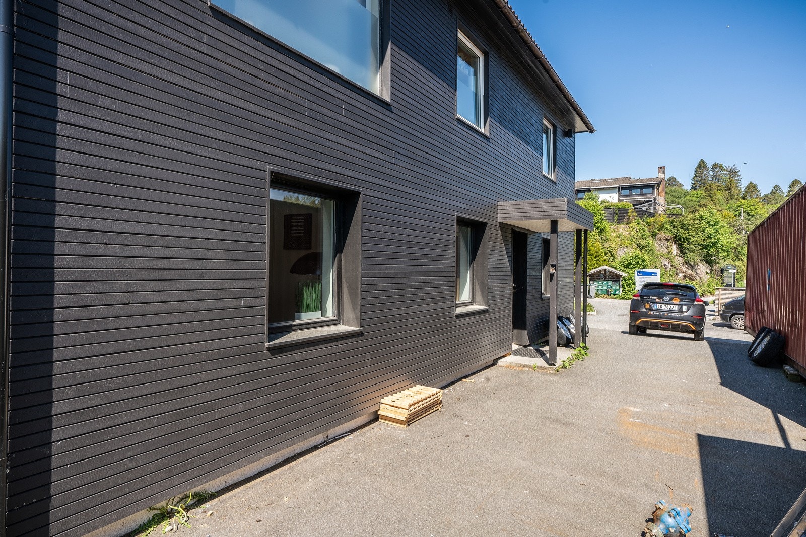 Kledningen er nylig skiftet Galleribilde