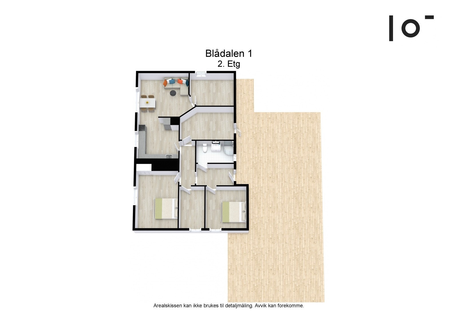 Plantegning 1.etasje Galleribilde