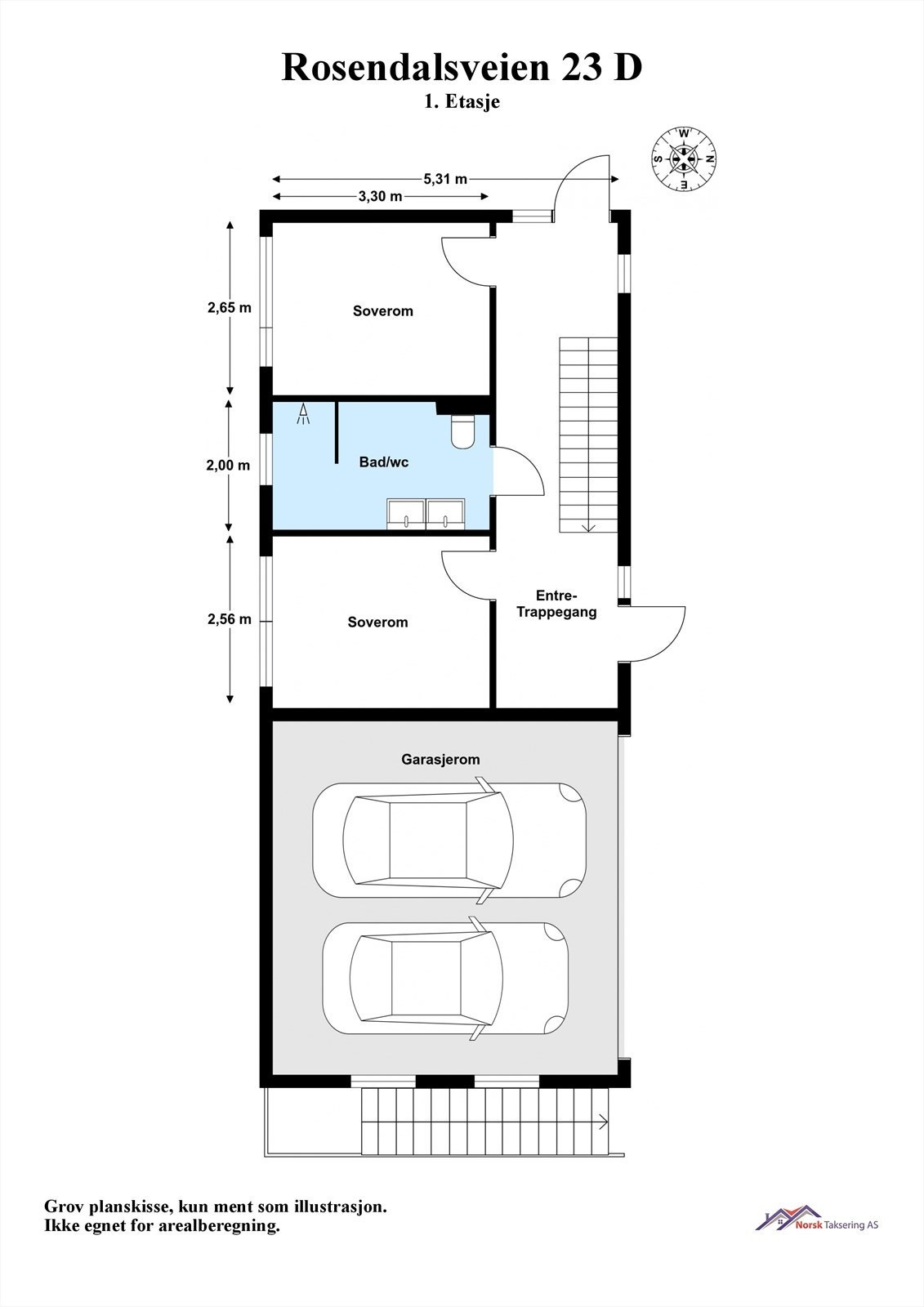 Plantegning - 1. etasje Galleribilde