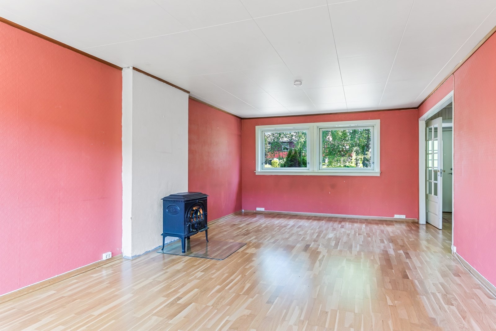 Stuen er gjennomgående. Galleribilde