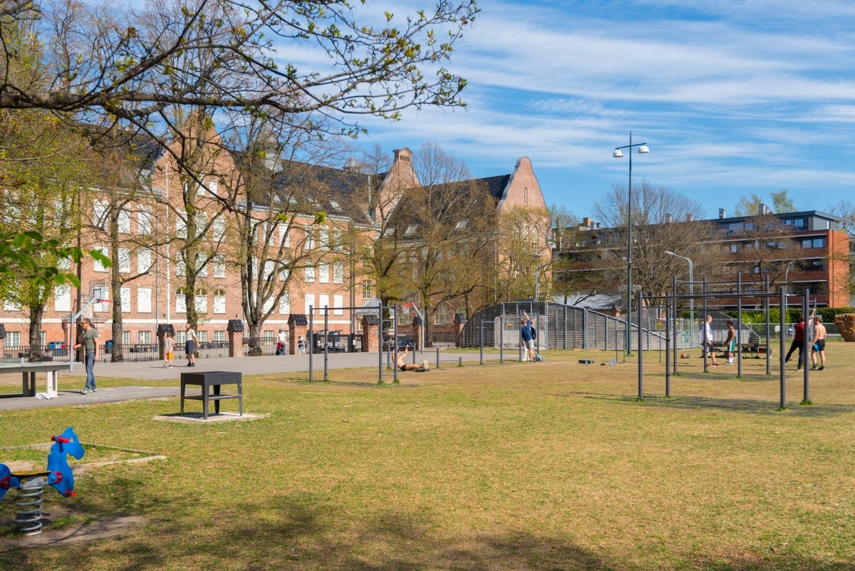 Nærområdet med flotte åpne arealer Galleribilde