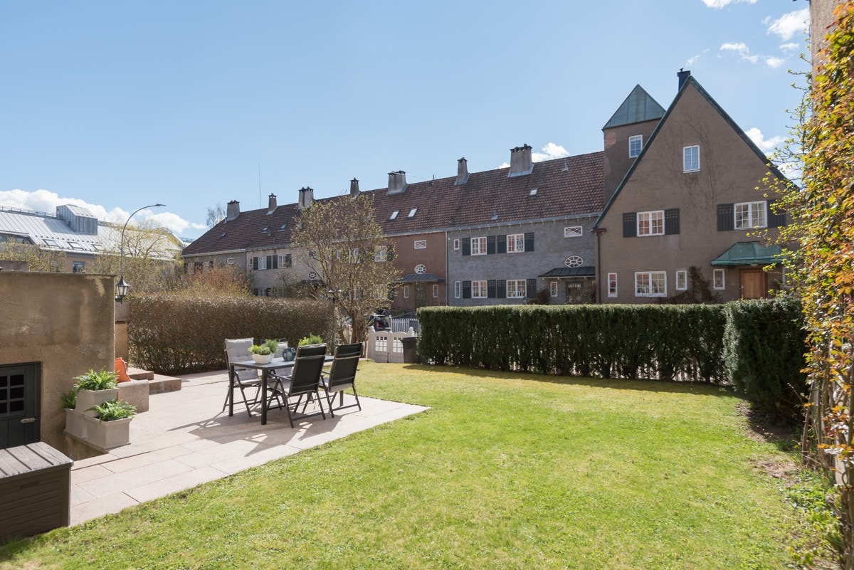 Herlig setting - landlig følelse midt i byen! Galleribilde