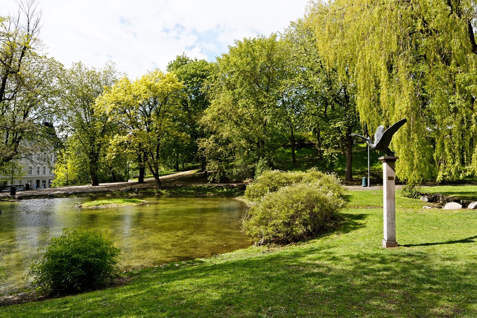 St. Hanshaugen ligger noen hundre meter unna Galleribilde