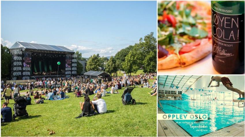 Ønsker du et avbrekk i en travel hverdag er det gangavstand til Tøyenparken hvor blant annet Øya-festivalen arrageres. Galleribilde