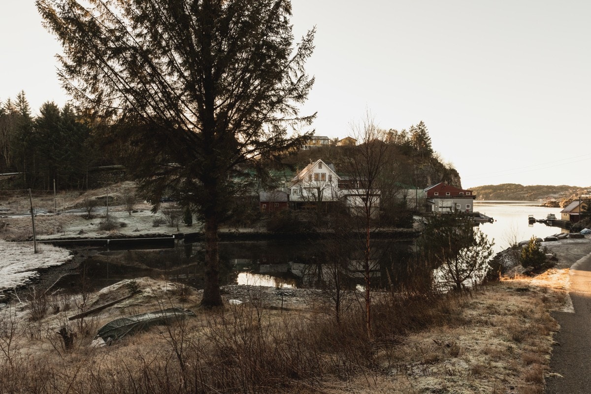 Hytten ligger fint plassert i et rolig område, med flott naturterreng rett utenfor døren. Galleribilde