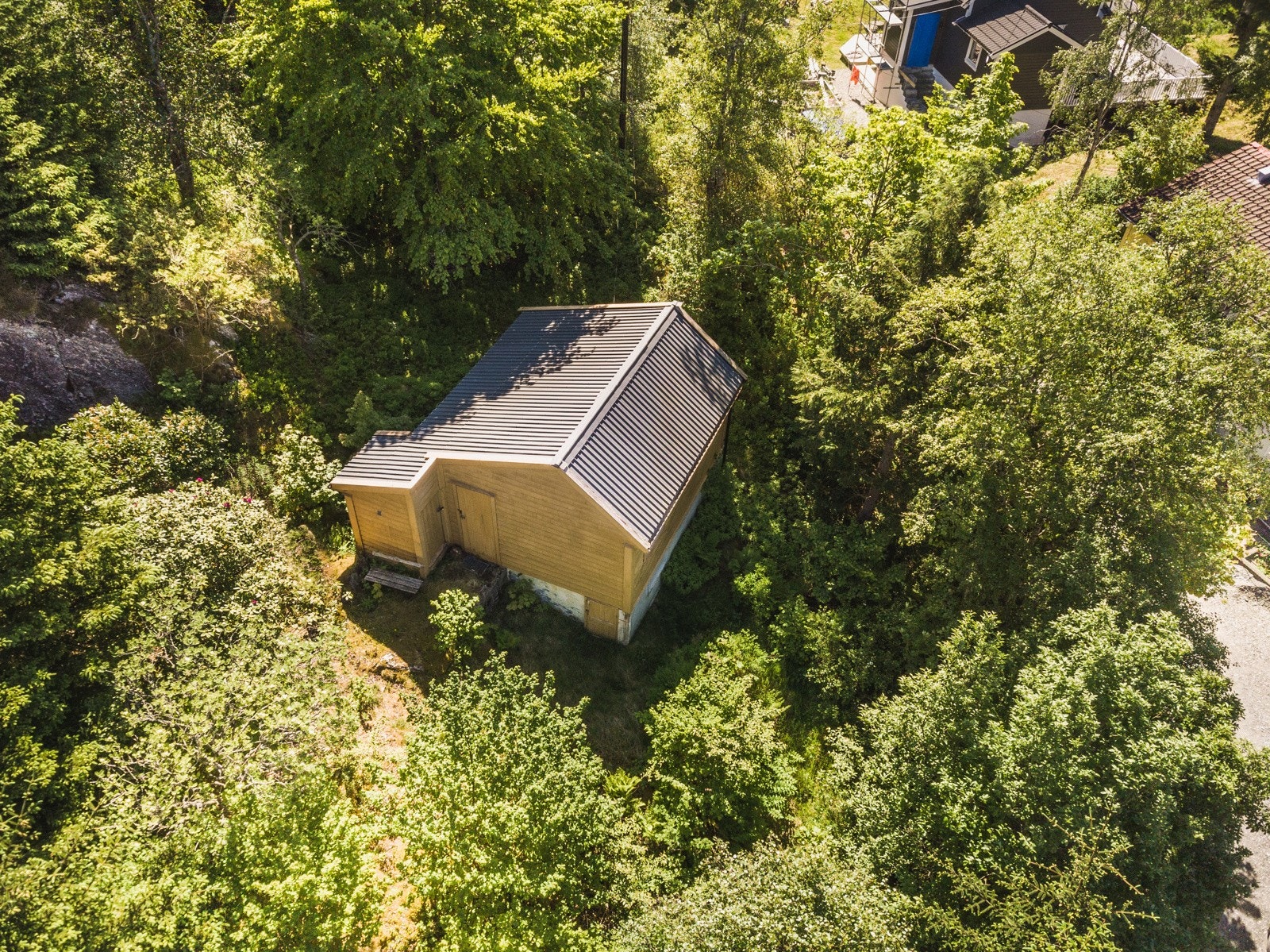 Tomten har utviklingsmuligheter. Galleribilde